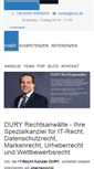 Mobile Screenshot of dury.de
